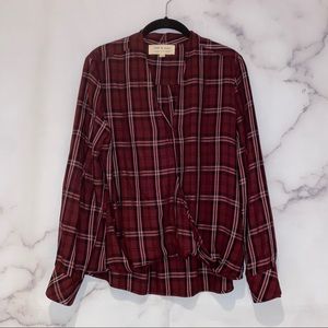 Cloth & Stone Flannel Blouse